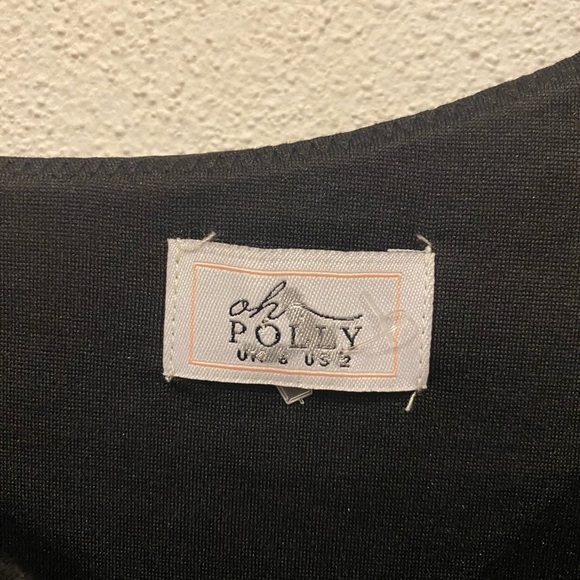 Oh Polly Perfect For Me Off the Shoulder Mini Dress Size 2 EUC - Picture 3 of 5